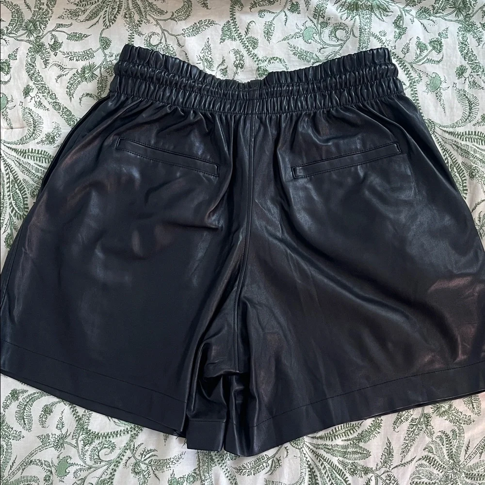 Proenza Schouler Faux Leather Shorts - Picture 3 of 4